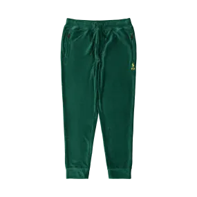 Polo Ralph Lauren Corduroy Track Pants 001 Moss Agate