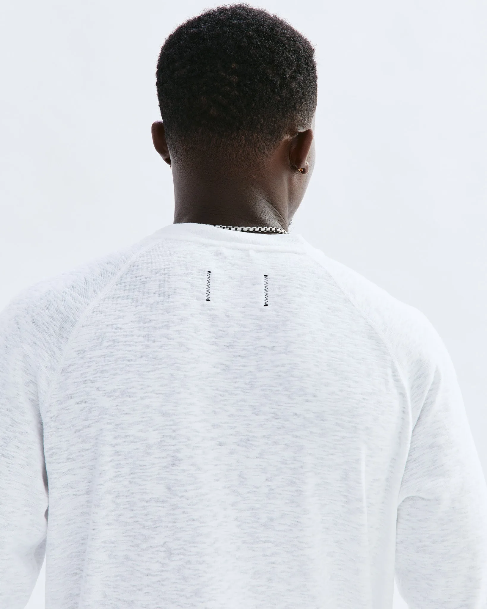 REIGNING CHAMP 1X1 SLUB LONG SLEEVE HENLEY - 3 COLORS