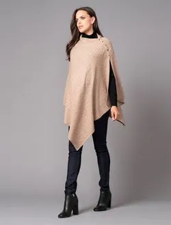 Seraphine Maternity & Nursing Cable Knit Shawl Caleb
